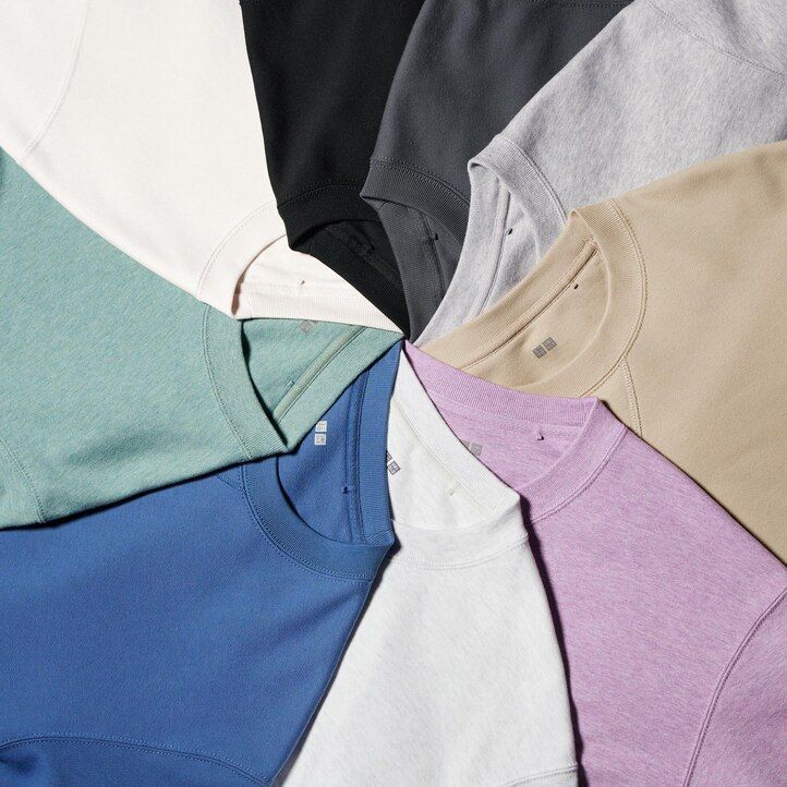 sudadera con capucha de algodón uniqlo para hombre cuello redondo color azul marino