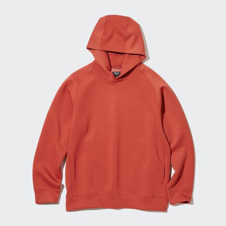 sudadera con capucha elástica seca uniqlo azul para hombre