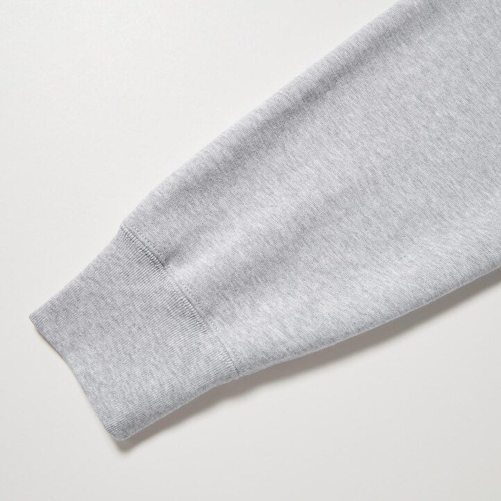 sudadera con capucha y cremallera uniqlo negra para hombre