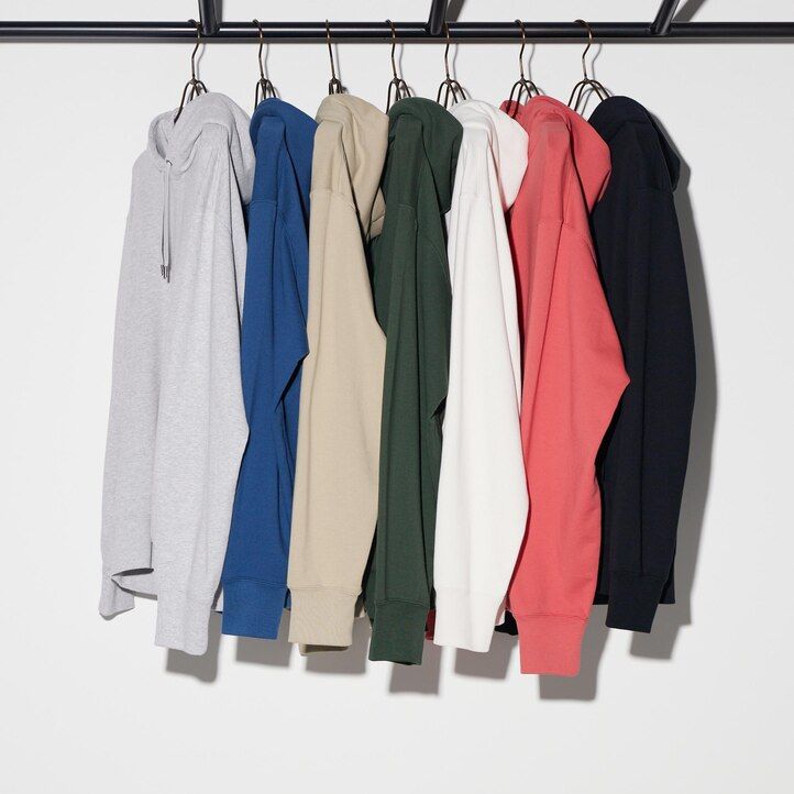sudadera con capucha uniqlo sweat para hombre gris