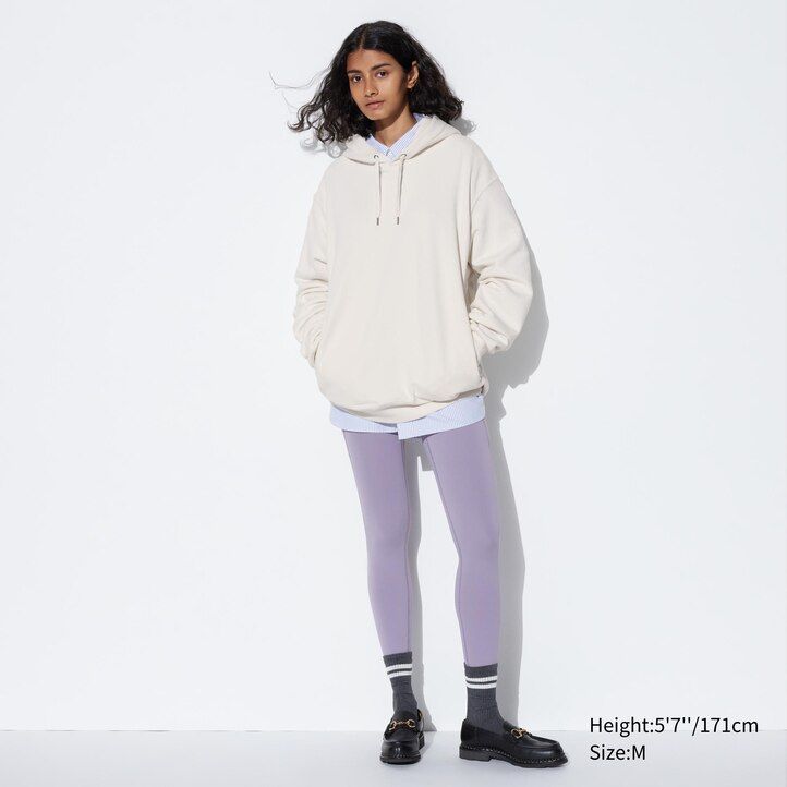sudadera con capucha uniqlo beige para hombre