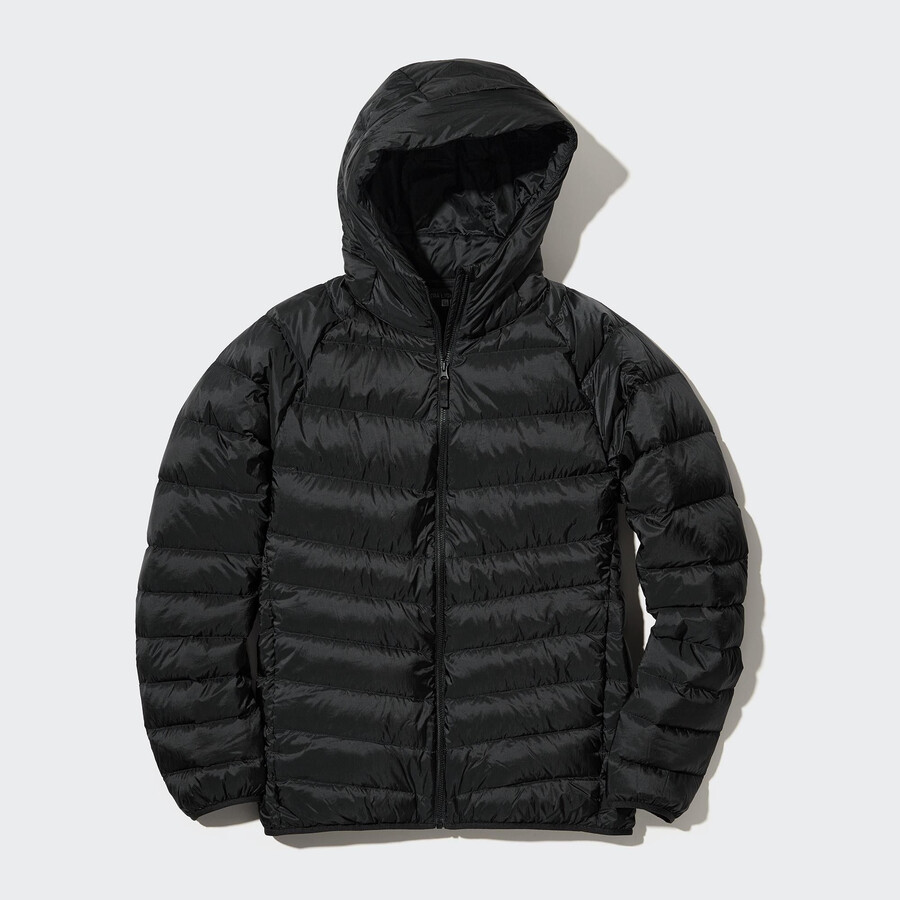 chaquetas uniqlo ultra light down 3d cut para hombre color negro