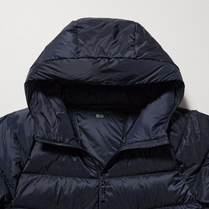 chaquetas uniqlo ultra light down 3d cut para hombre color negro