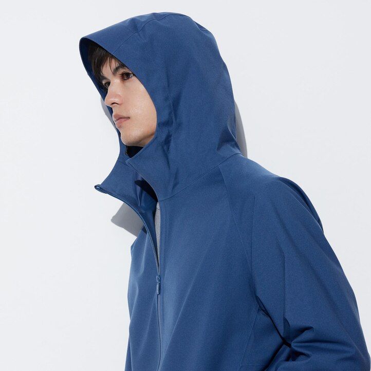 chaquetas uniqlo blocktech negras con corte 3d para hombre envío gratuito