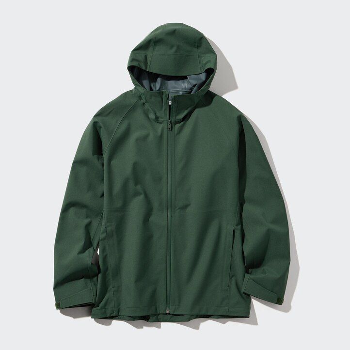 chaquetas uniqlo blocktech negras con corte 3d para hombre envío gratuito
