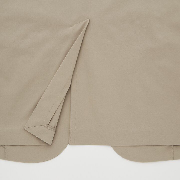 chaquetas ultraligeras uniqlo airsense beige para hombre