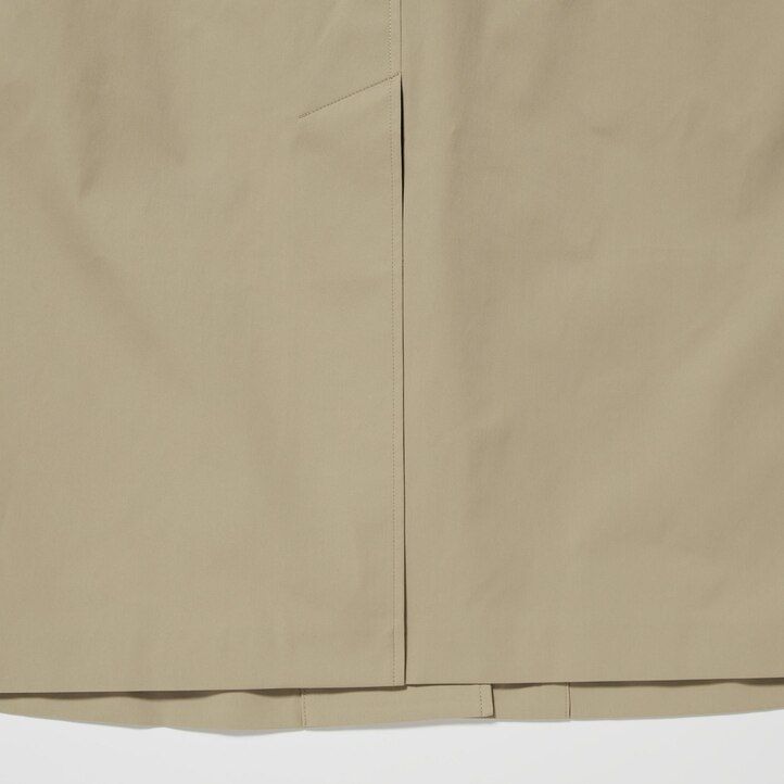 chaquetas uniqlo de dos vías con botonadura sencilla en beige para hombre