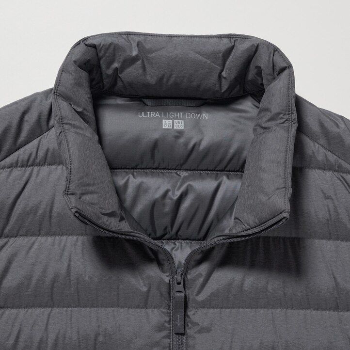 chaquetas acolchadas de plumón ultraligero uniqlo para hombre color oliva