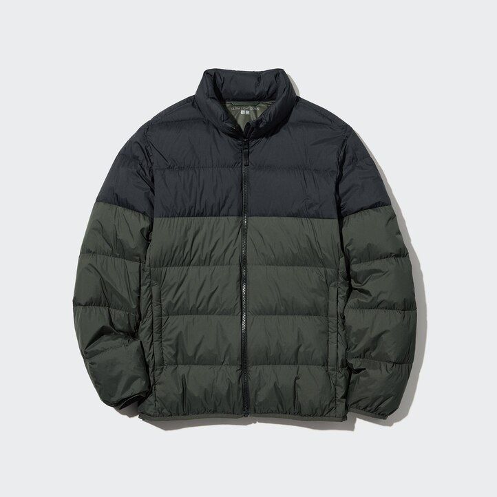 chaquetas uniqlo ultra light down 3d cut para hombre color azul