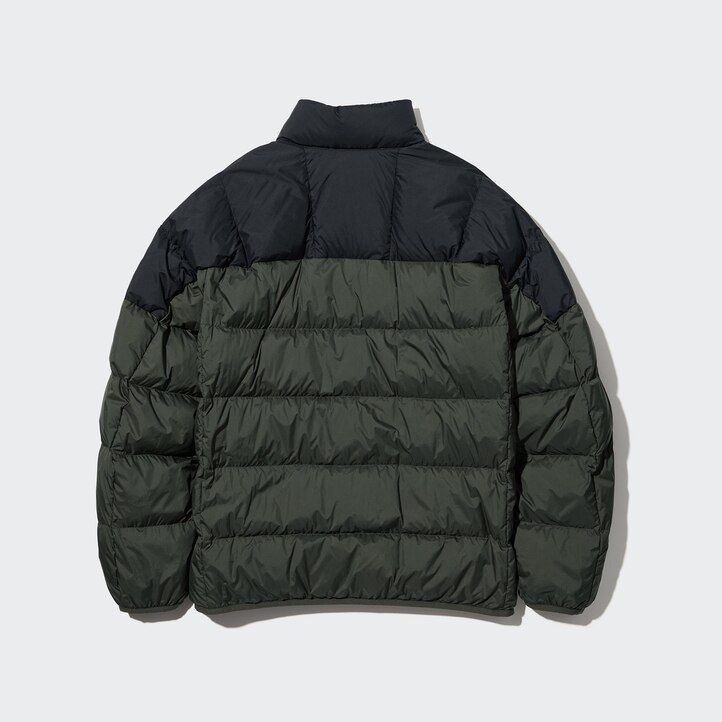 chaquetas uniqlo ultra light down 3d cut para hombre color azul