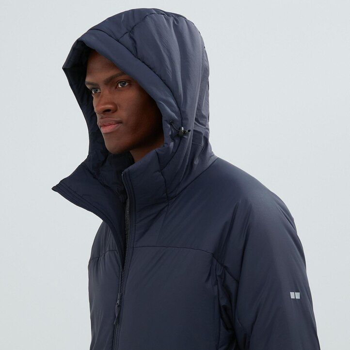 chaquetas acolchadas ligeras y cálidas uniqlo negras para hombre