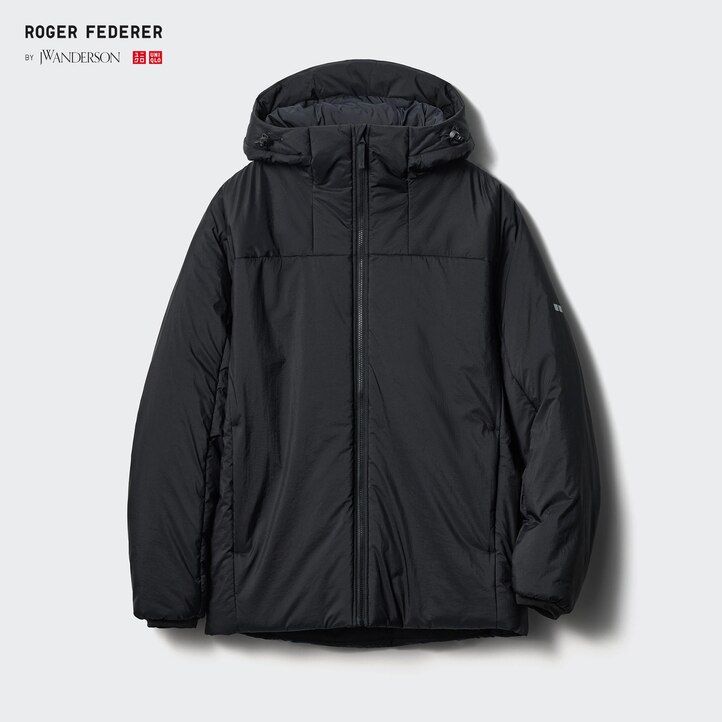 chaquetas acolchadas ligeras y cálidas uniqlo negras para hombre