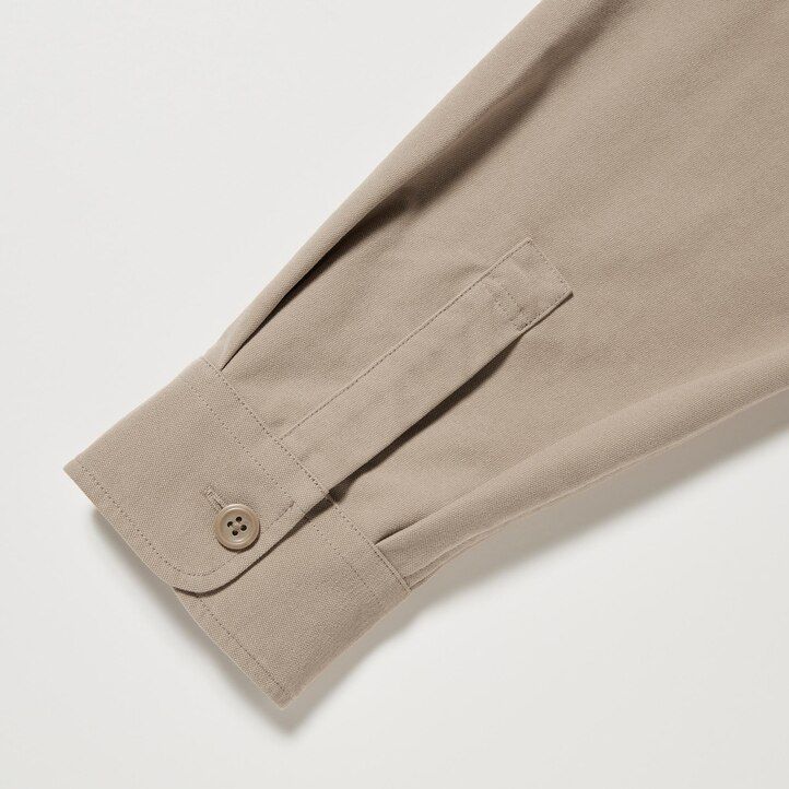 chaquetas de punto uniqlo para hombre en beige