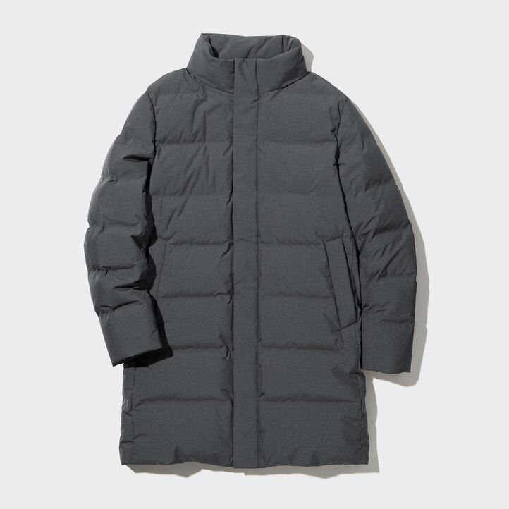 chaquetas de plumón sin costuras uniqlo para hombre color oliva