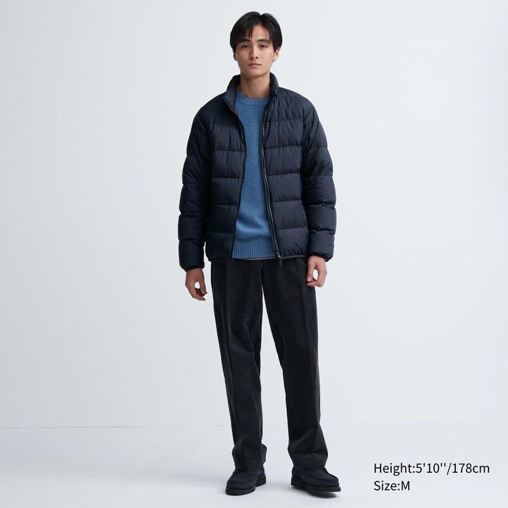 chaquetas uniqlo ultra light down 3d cut para hombre color verde