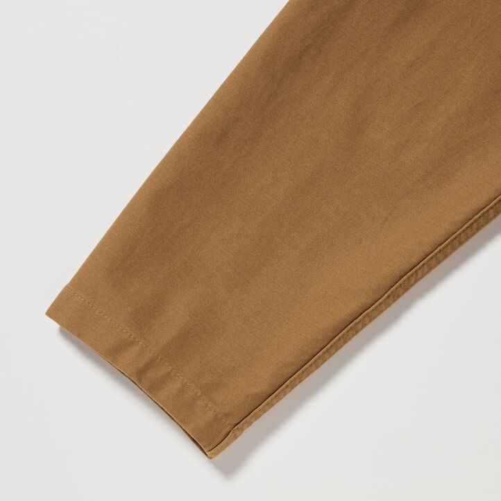 chaquetas utilitarias marrones uniqlo para hombre