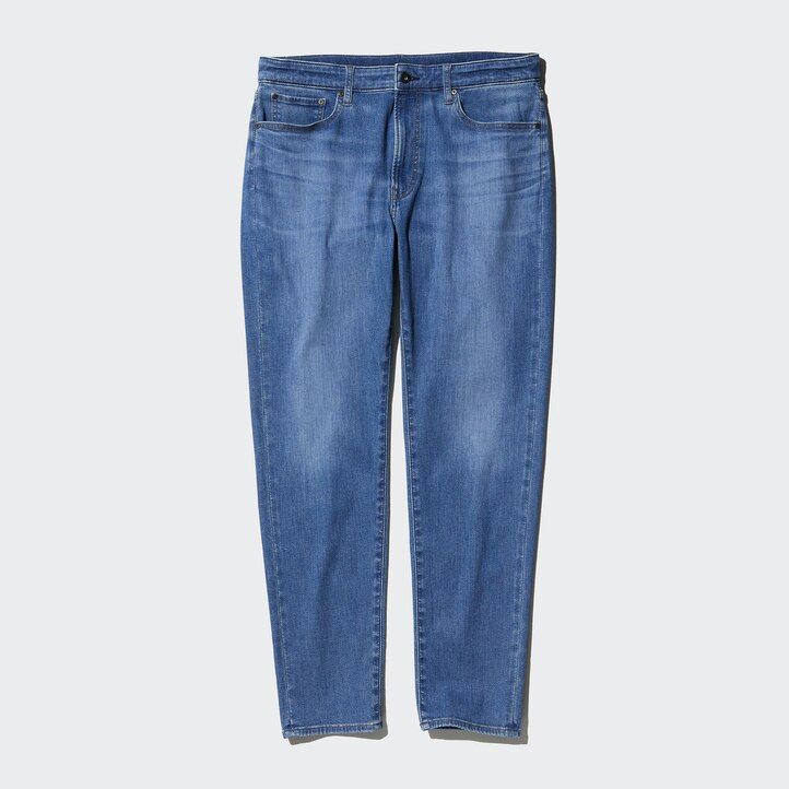 vaqueros uniqlo ezy ultra stretch para hombre color negro