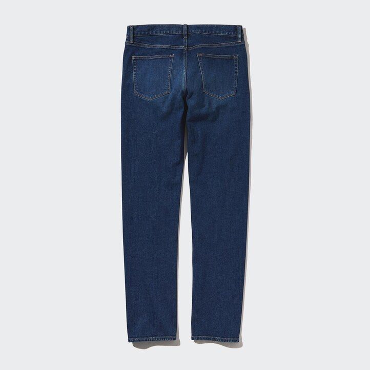 vaqueros ajustados uniqlo azules para hombre