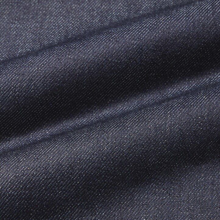 vaqueros ajustados elásticos con orillo de uniqlo azul marino para hombre