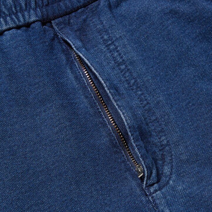 joggers de mezclilla de jersey lavado uniqlo para hombre en azul