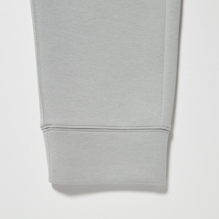 pantalones deportivos elásticos secos uniqlo gris claro para hombre