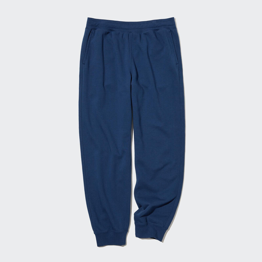 pantalones de chándal azules uniqlo para hombre