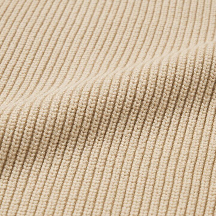 jerséis de punto de calibre medio uniqlo grises con cuello en v para hombre