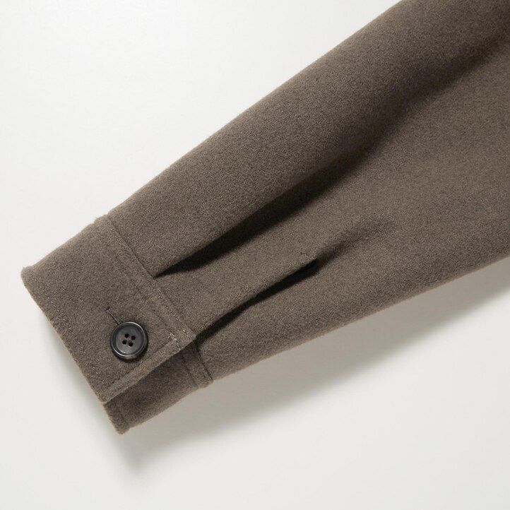 camisa uniqlo gris para hombre