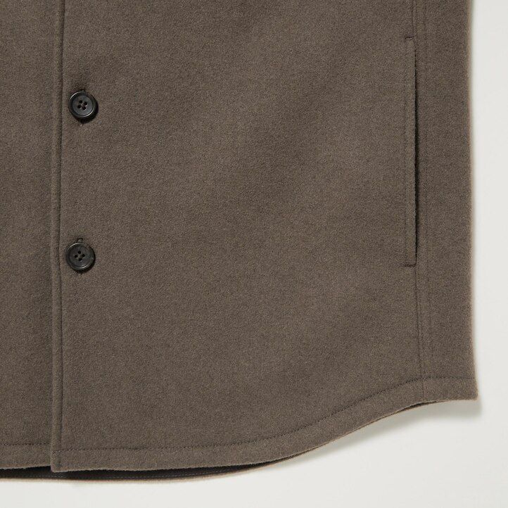 camisa uniqlo gris para hombre