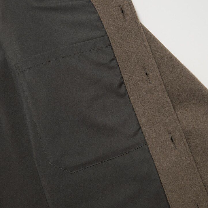 camisa uniqlo gris para hombre