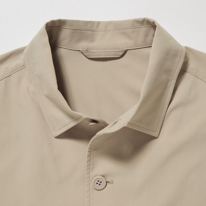 camiseta ultraligera uniqlo airsense para hombre color beige