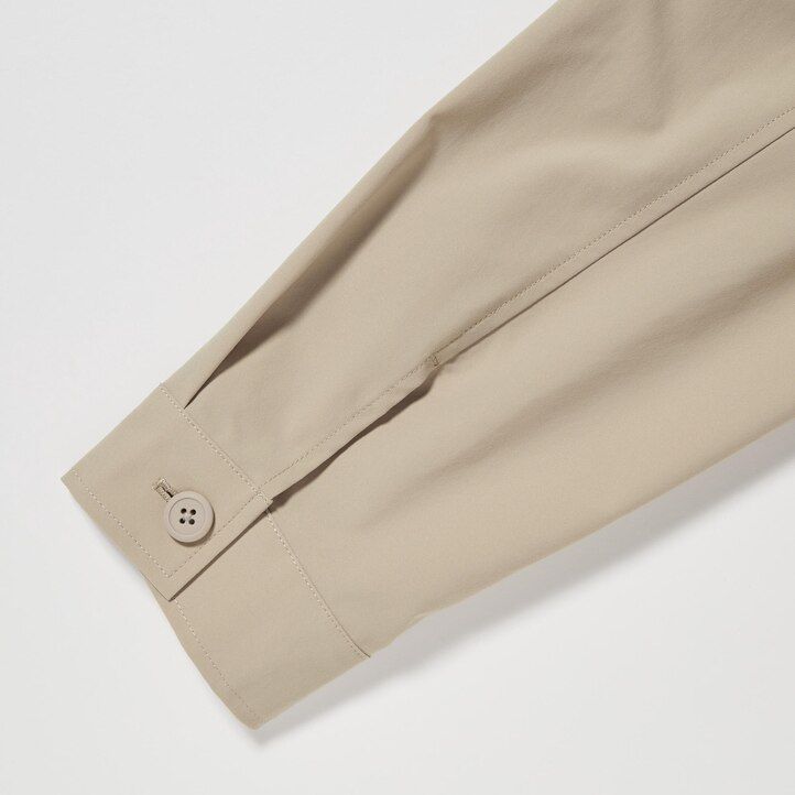 camiseta ultraligera uniqlo airsense para hombre color beige