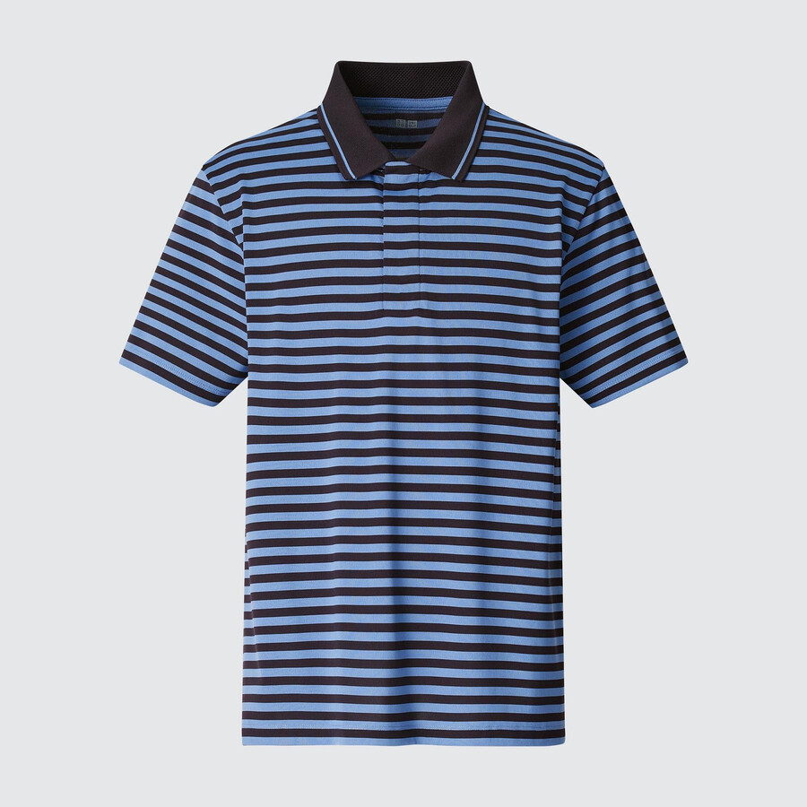 polo uniqlo dry ex adam scott para hombre azul