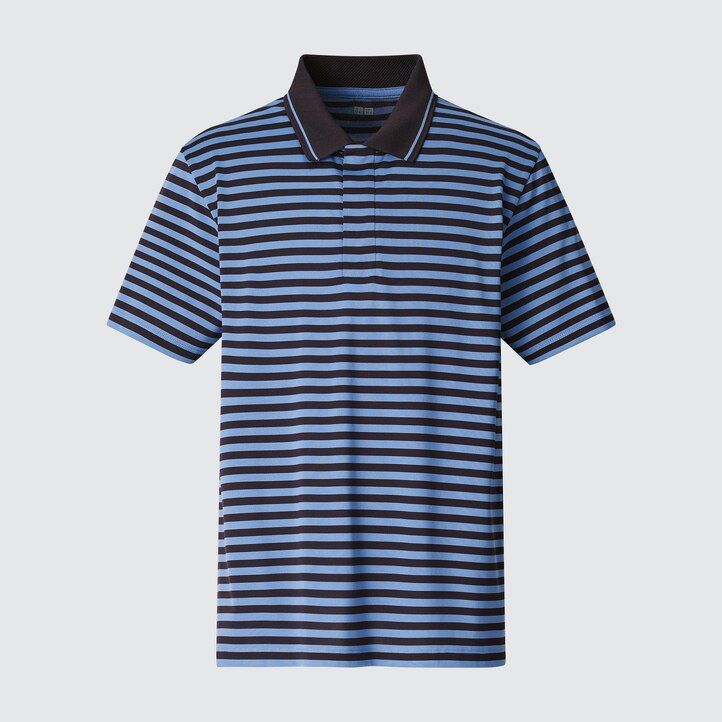 polo uniqlo dry ex adam scott para hombre azul