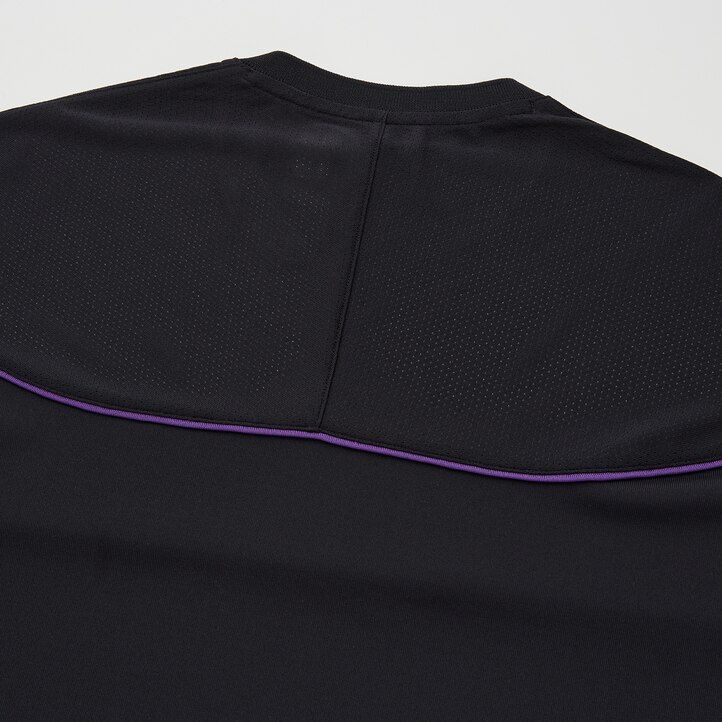 polo uniqlo roger federer dry ex us para hombre temporada 2021 negro