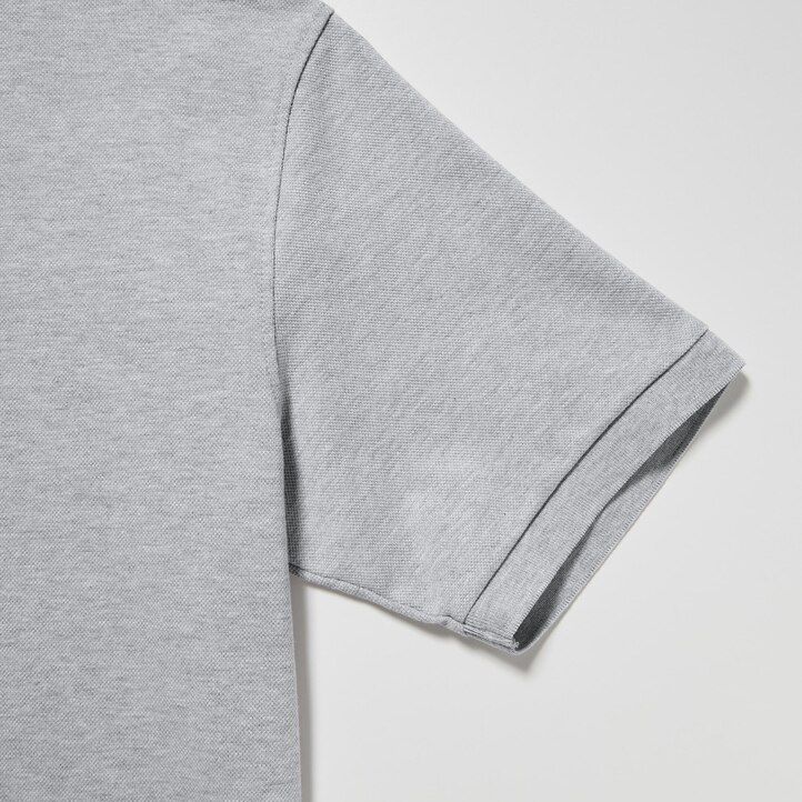 polo uniqlo dry pique para hombre blanco