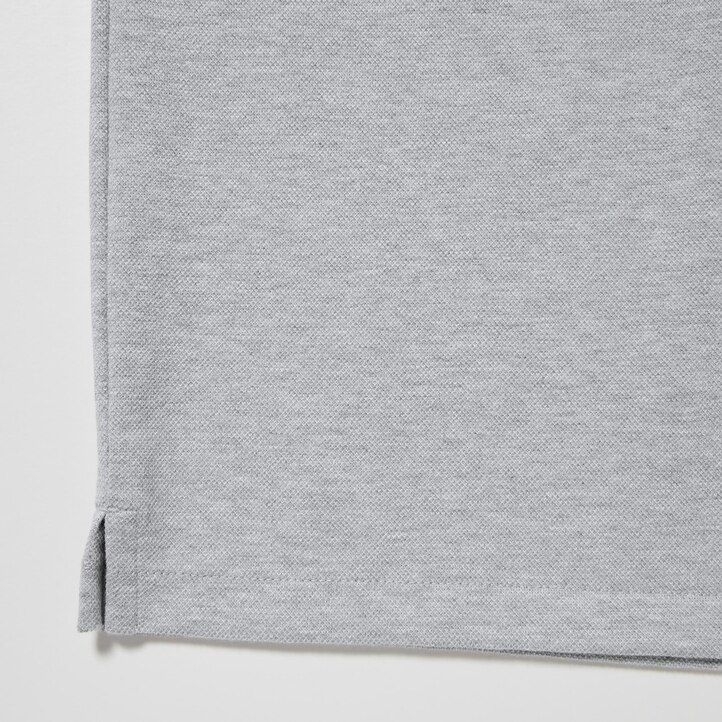 polo uniqlo dry pique para hombre blanco