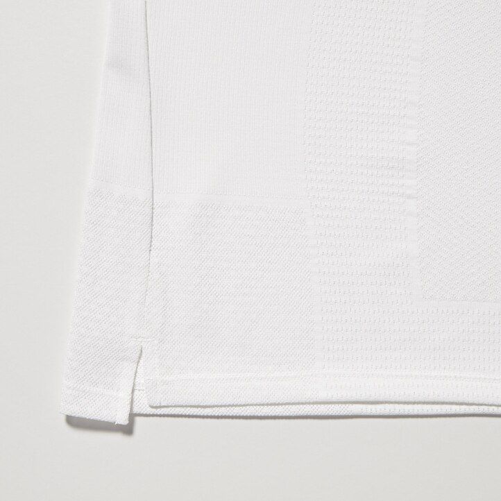polo blanco uniqlo kei nishikori london 2022 dry ex para hombre