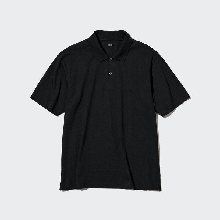 polo azul uniqlo airism para hombre