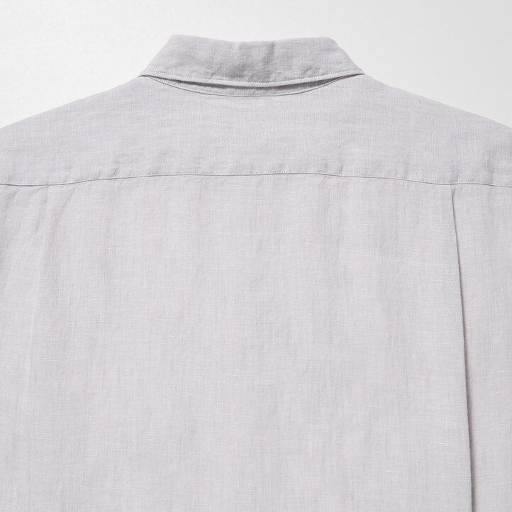 camiseta de lino premium uniqlo 100 algodón corte regular cuello regular para hombre verde claro