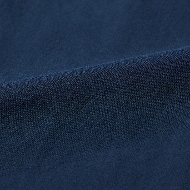 camisas oxford de corte entallado uniqlo para hombre en azul
