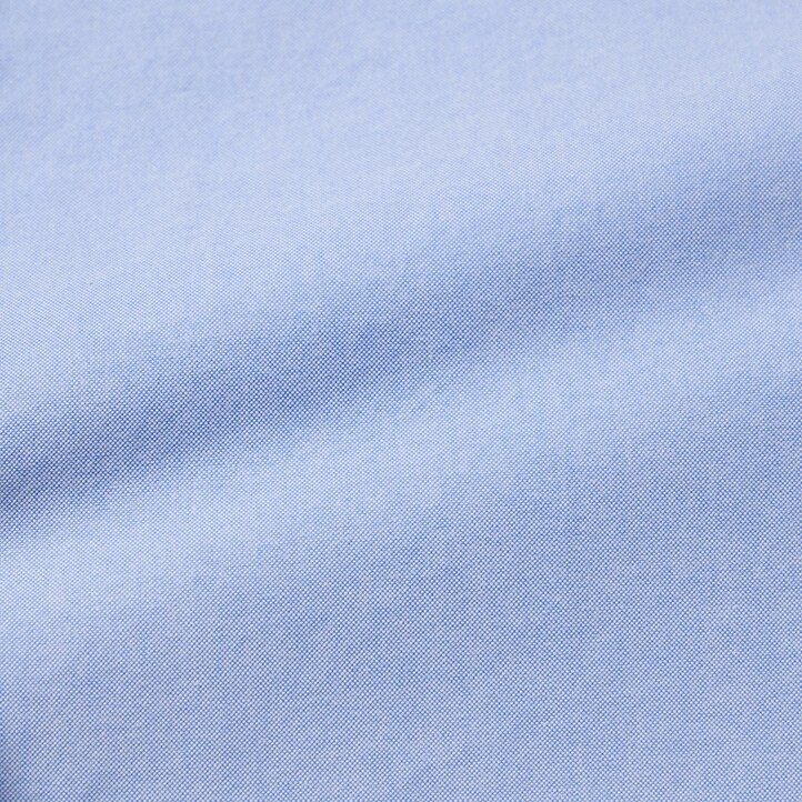 camisas oxford de corte entallado con cuello abotonado de uniqlo para hombre color azul