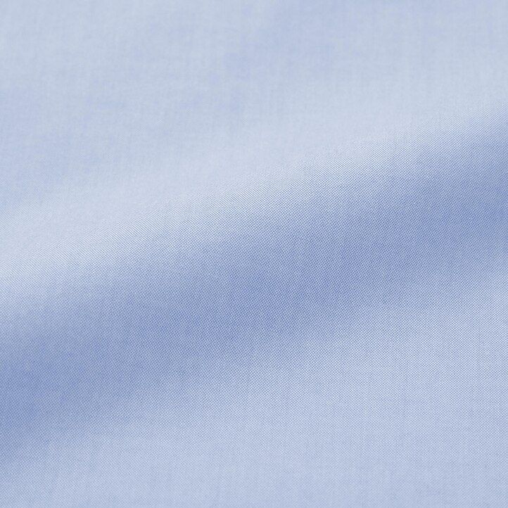 camiseta uniqlo super non iron slim fit para hombre blanca con cuello semicutaway