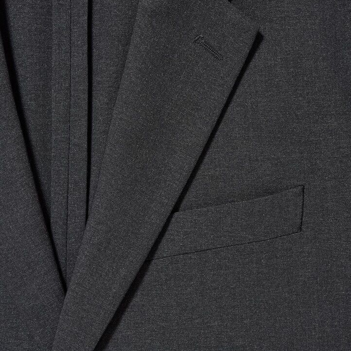 trajes de lana ultraligeros uniqlo airsense para hombre en gris oscuro