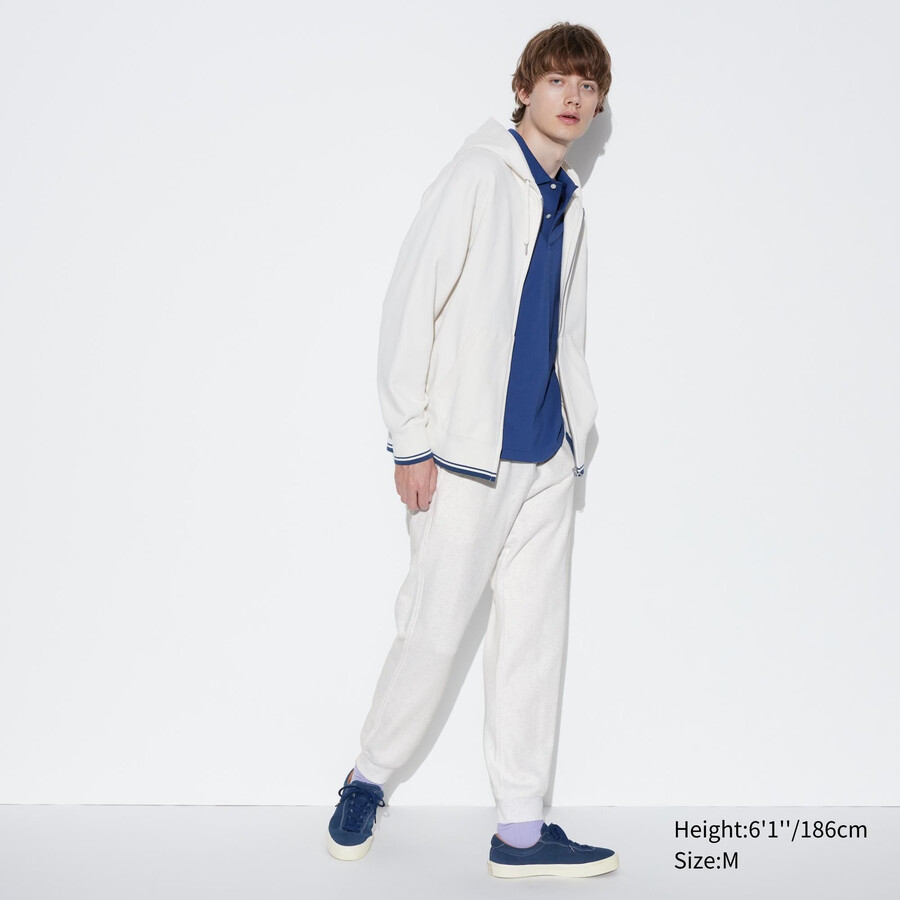 pantalones deportivos uniqlo para hombre gris claro