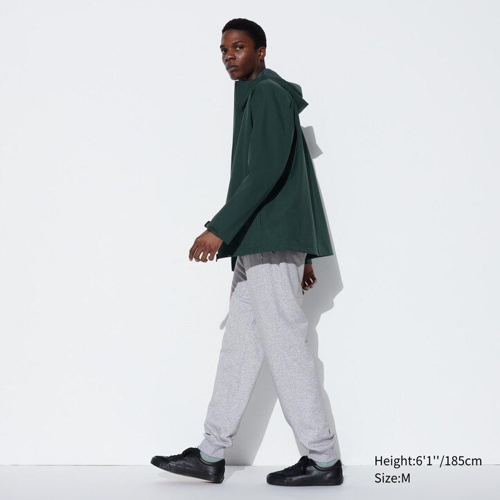 pantalones deportivos uniqlo para hombre gris claro