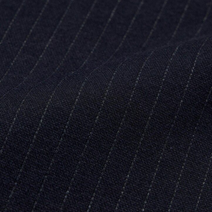 pantalones tobilleros a rayas elegantes uniqlo para hombre color azul marino