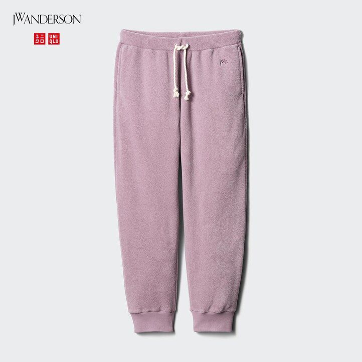 pantalones de jersey texturizado uniqlo blancos para hombre