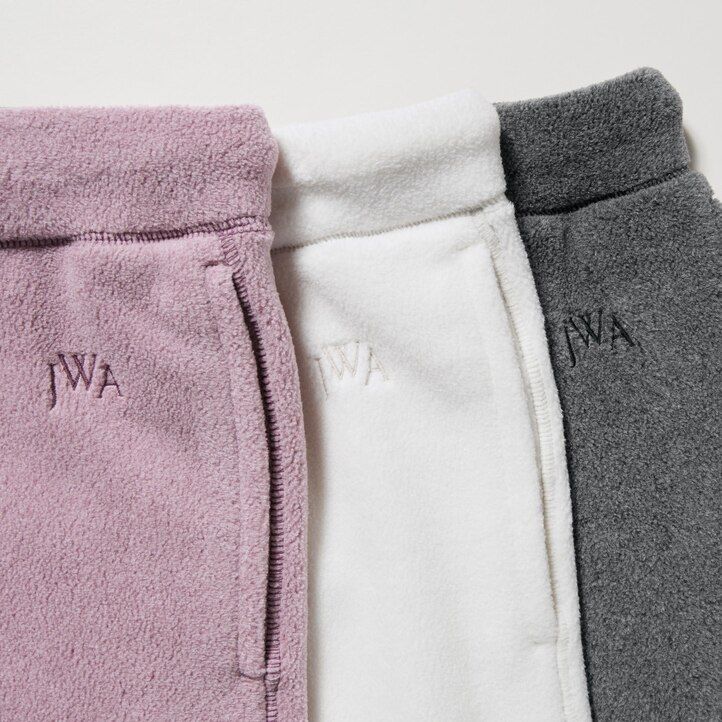 pantalones de jersey texturizado uniqlo blancos para hombre