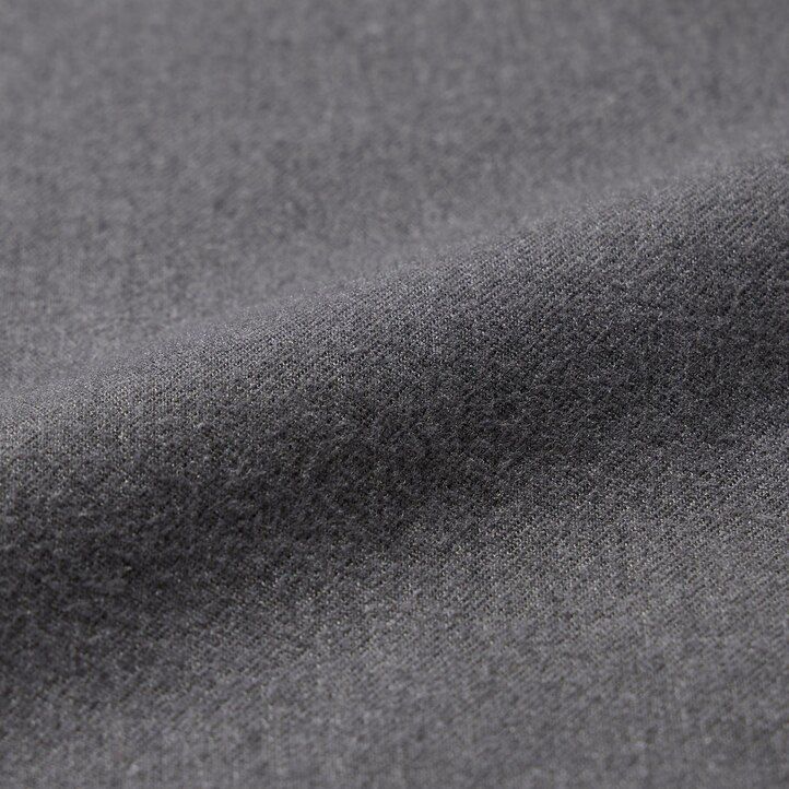 pantalones tobilleros de franela uniqlo para hombre color gris